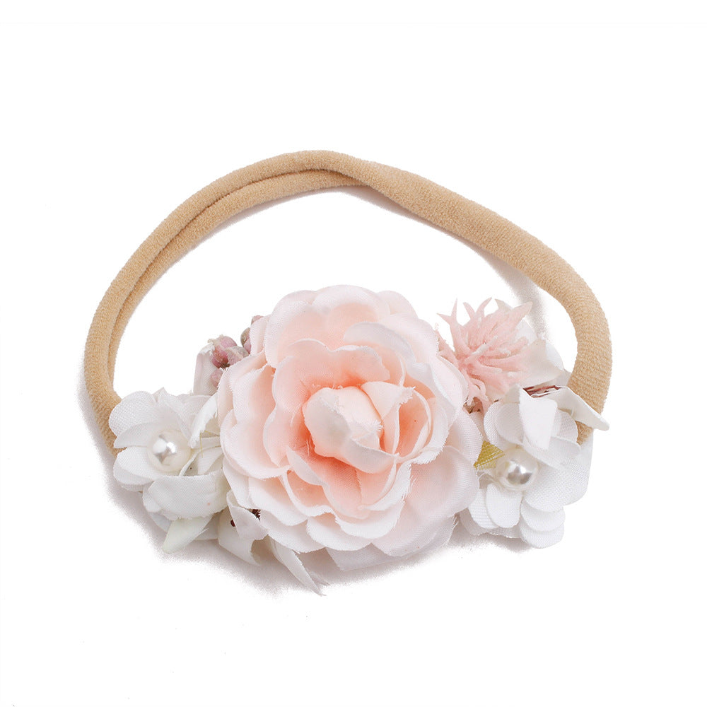 Wholesale Baby Princess Head Flower Headwear