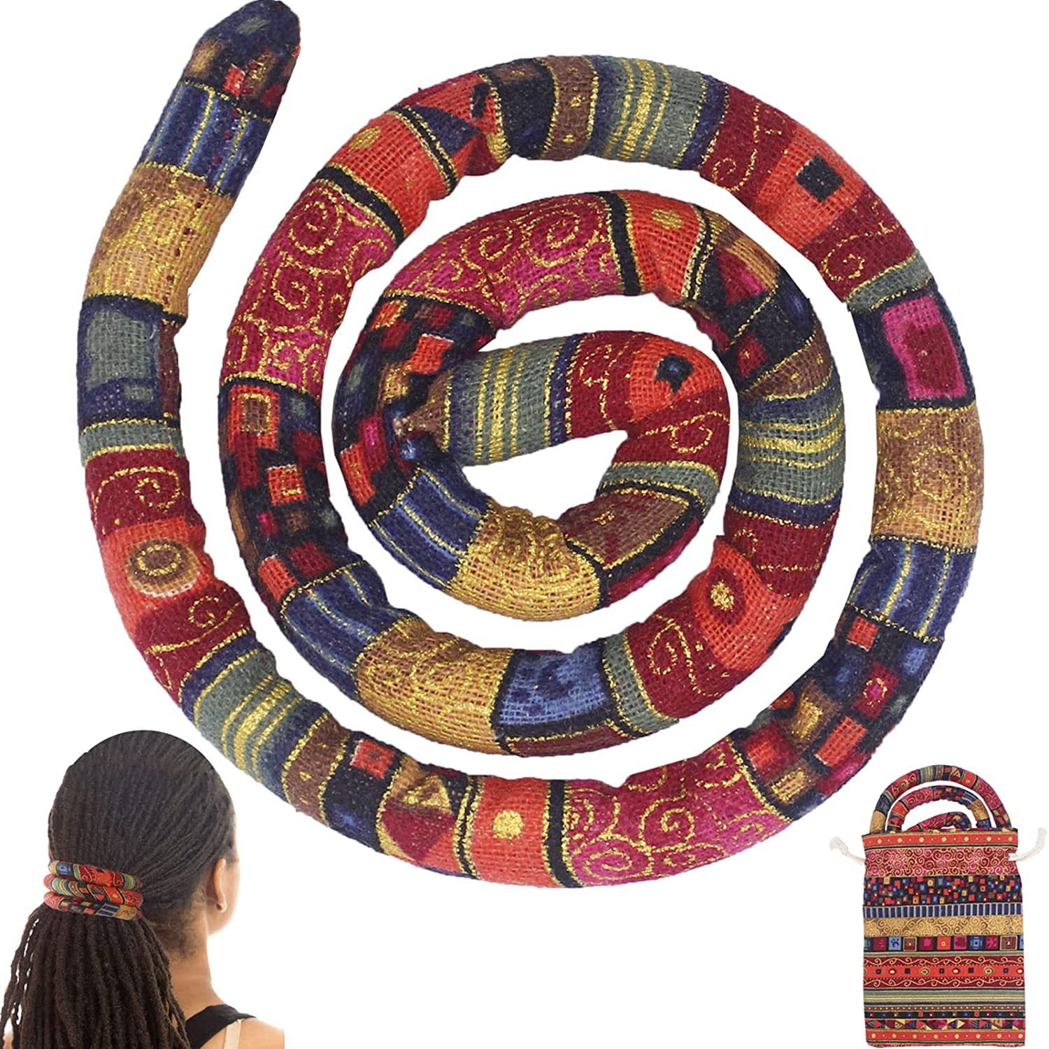 Venta al por mayor de gomas elásticas de tela de cuerda con núcleo envuelto en viento étnico