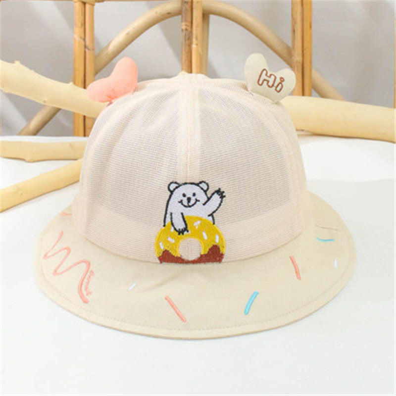 Wholesale Kids Cute Wool Bucket Hat