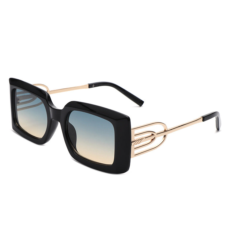 Venta al por mayor Gafas de sol metálicas de moda PC