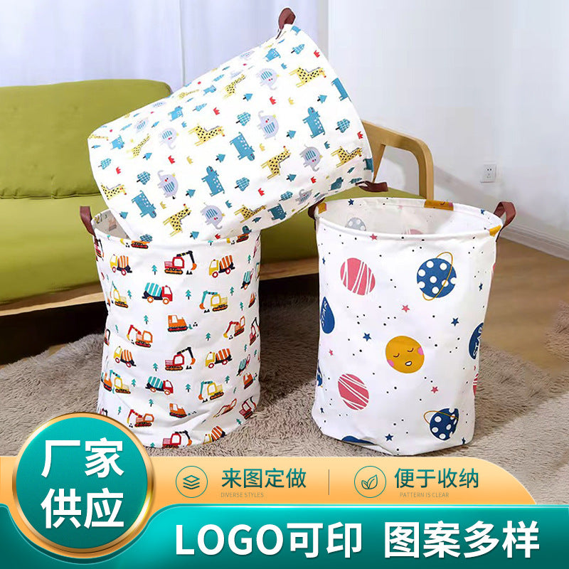 Wholesale Canvas Foldable Dirty Clothes Basket