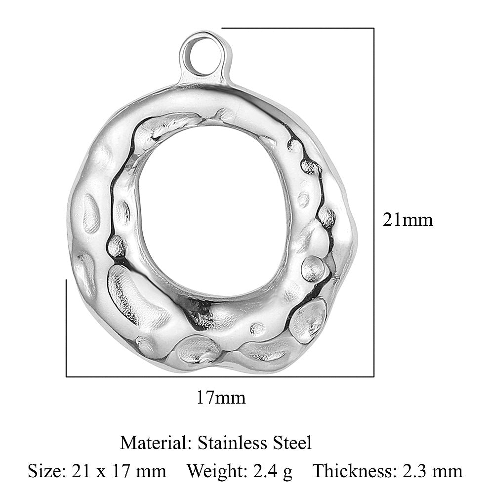 Wholesale Round Vintage Titanium Steel Necklaces