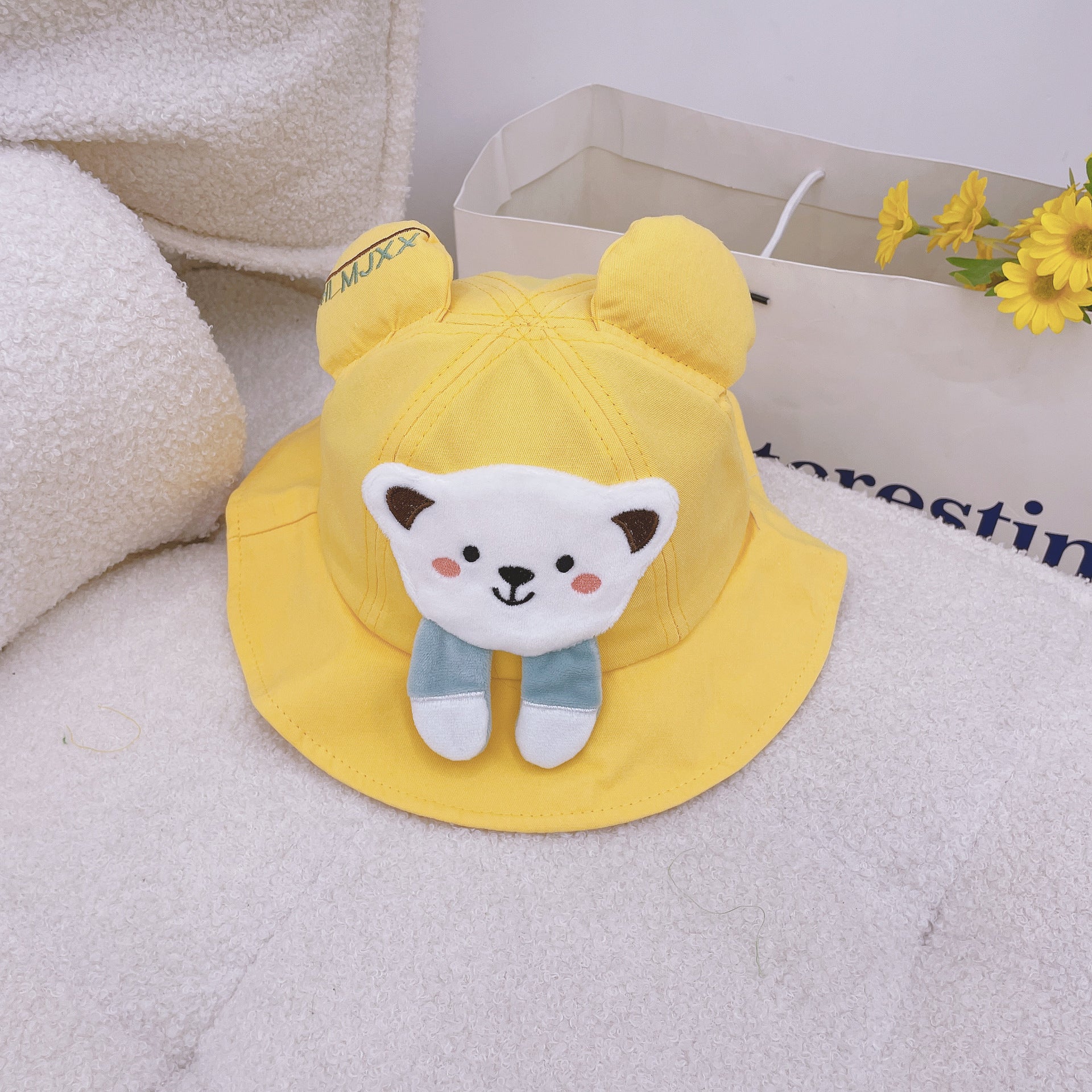 Wholesale Summer Cute Duck Wool Baby Bucket Hat