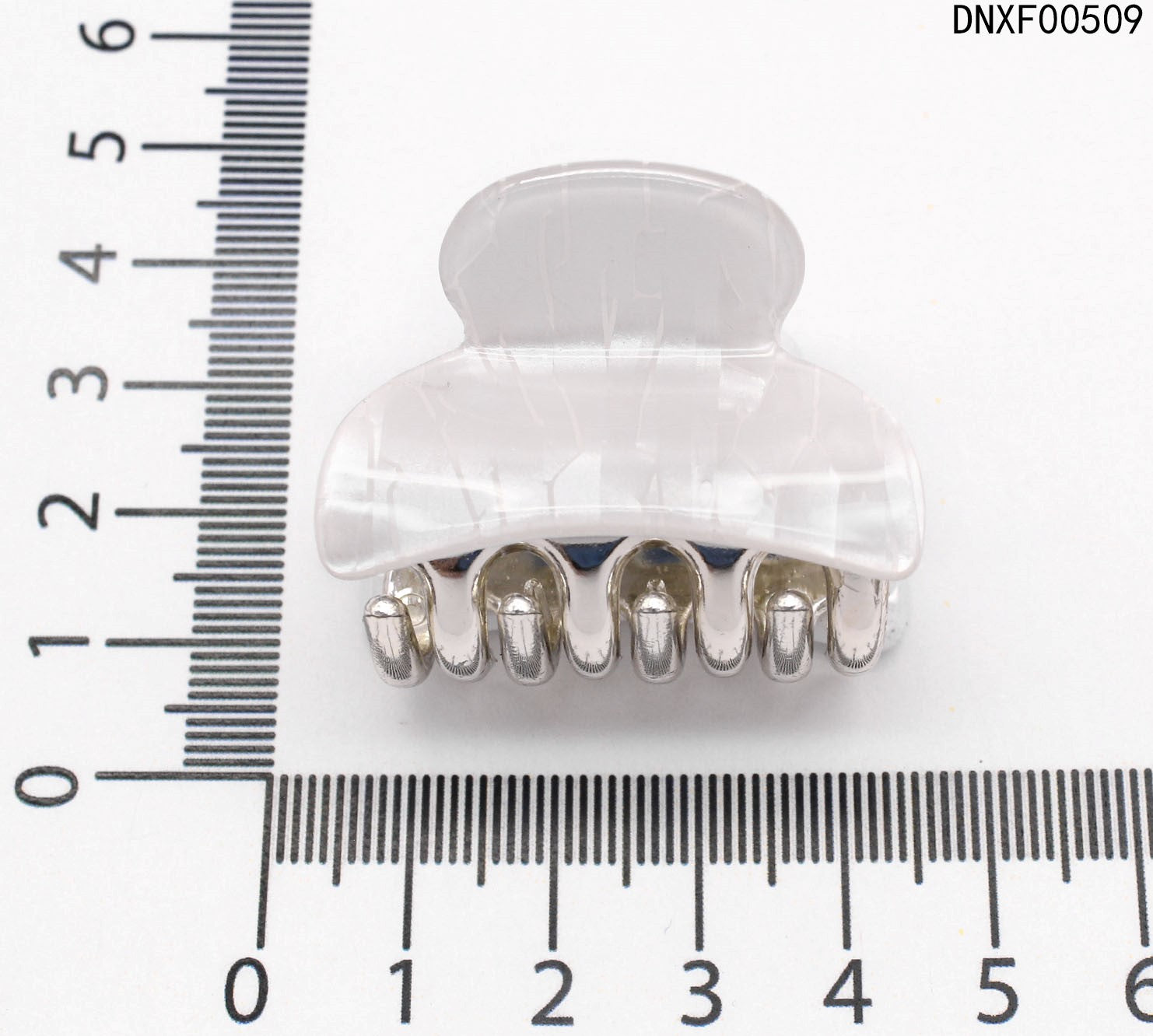 Wholesale Black & White Printed Acrylic Hair Clips