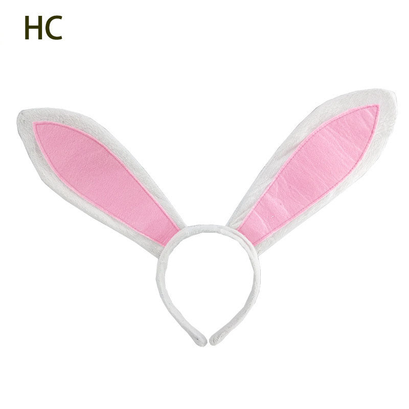 Wholesale Cute Rabbit Ears Fabric Headband