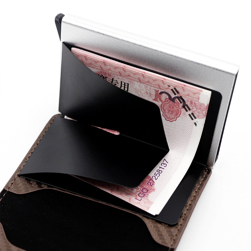 Titular de la tarjeta de ranura para múltiples tarjetas emergente automático de PU al por mayor