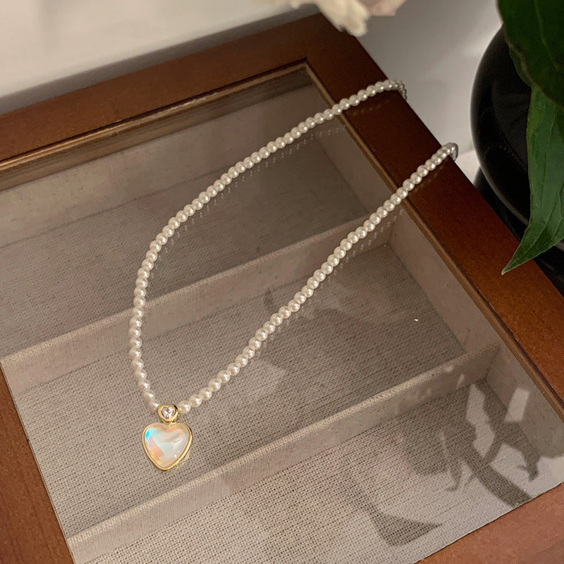 Wholesale Collarbone Mixed Material Necklaces