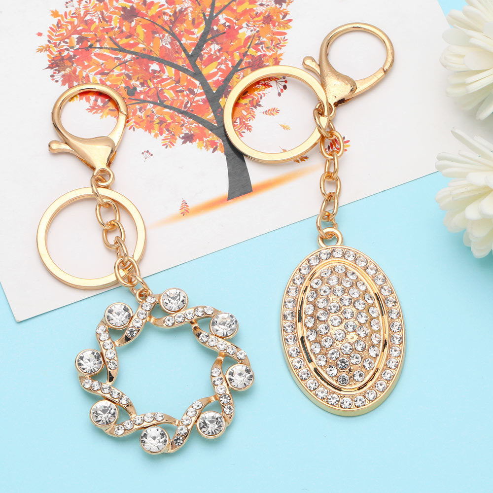 Rhinestone Keychains