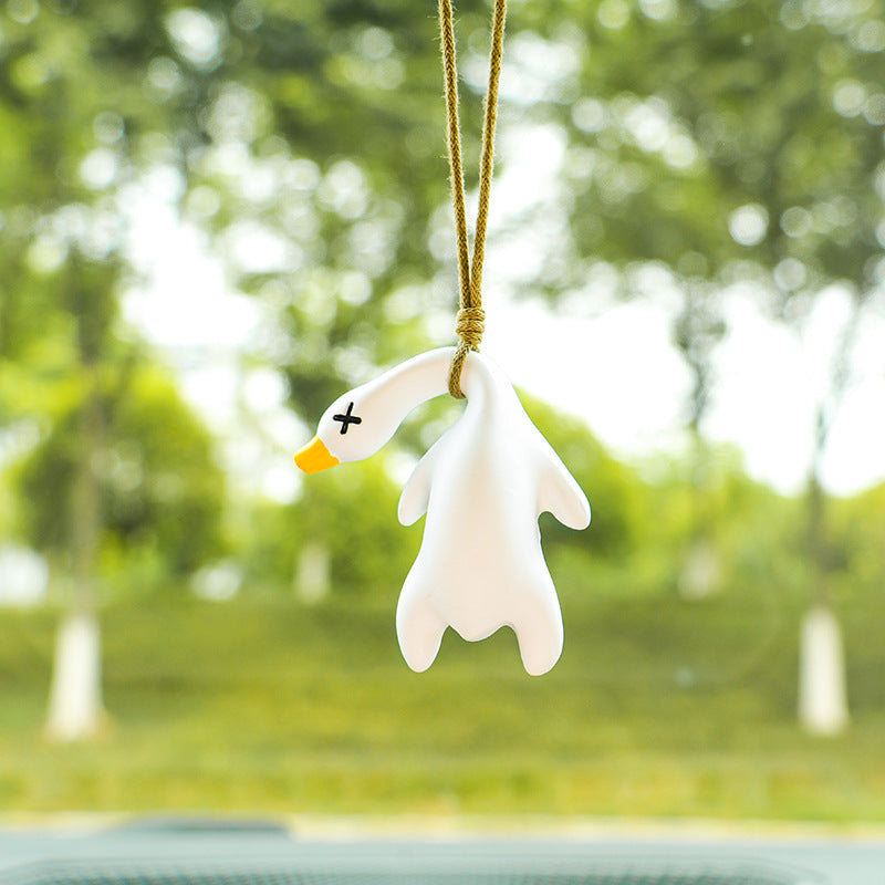 Wholesale Resin Car Roast Duck Car Pendant