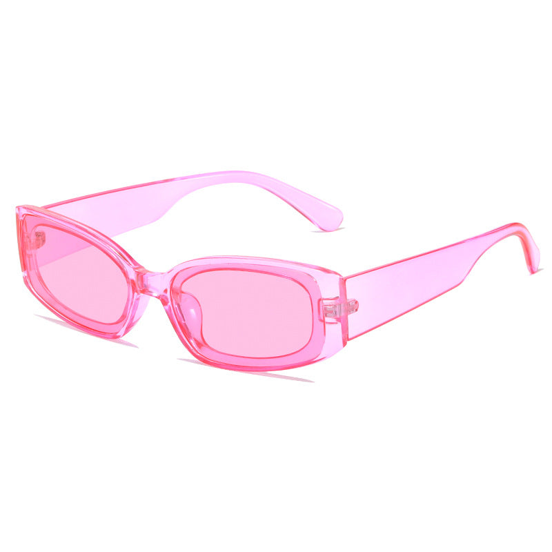 Wholesale Jelly Color Oval PC Sunglasses