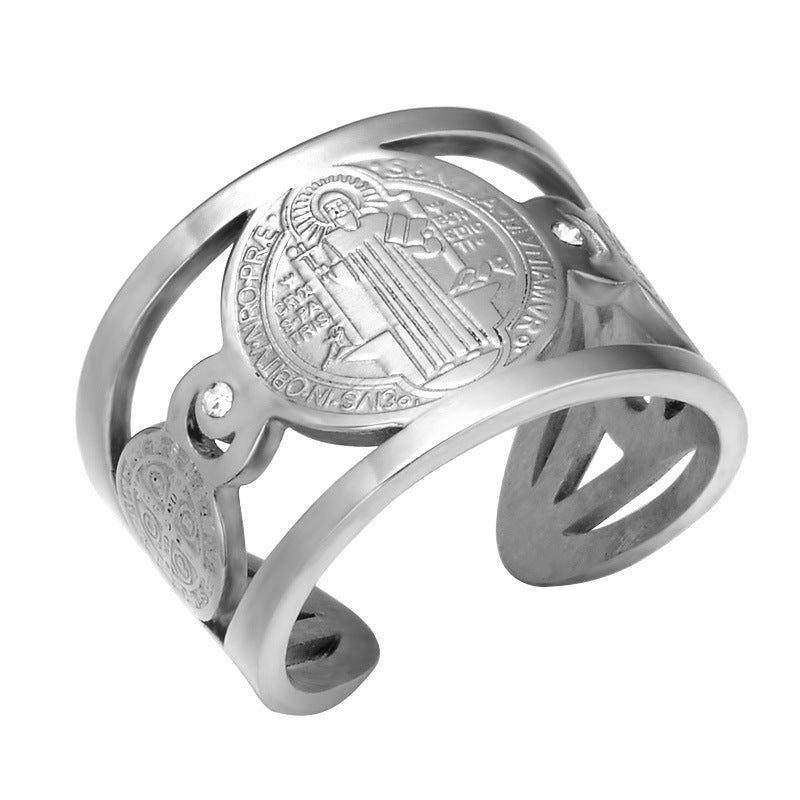 Wholesale Stainless Steel Open Adjustable Ring