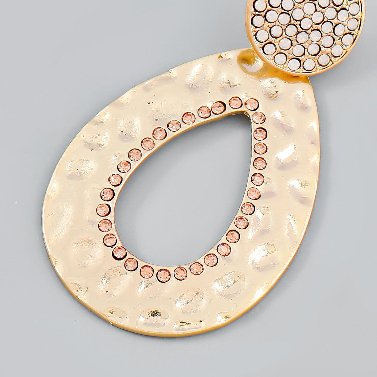 Wholesale Diamond Drop Vintage Alloy Earrings