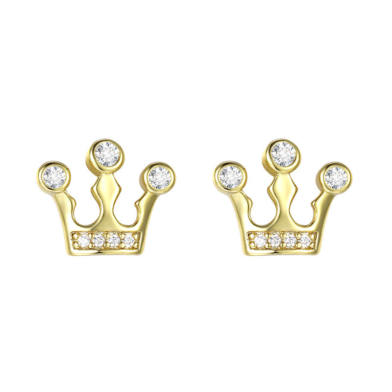 Pendientes De Aleación De Corona al por mayor
