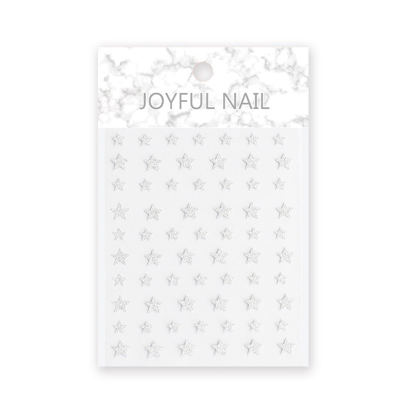 Venta al por mayor de resina amor oso mariposa llama estrella decoración de uñas pegatina en relieve