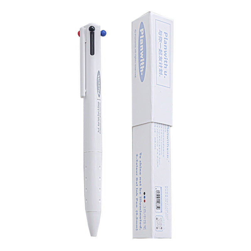 Wholesale Plastic Triangle Multi-color Pens