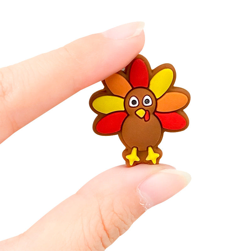 Cuentas de pavo de Turquía de Acción de Gracias de 10 piezas al por mayor