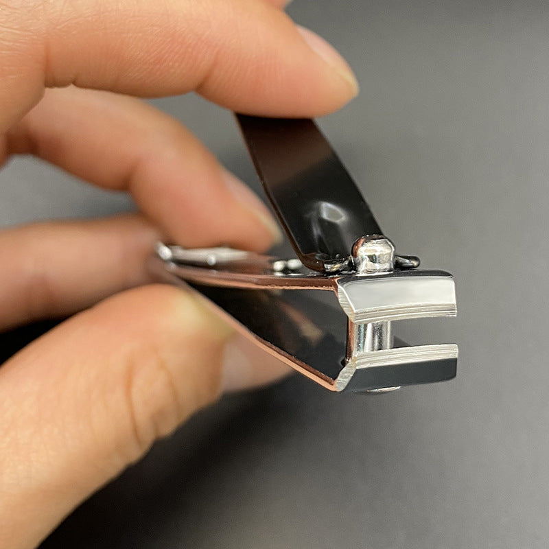 Wholesale 12PCS Large Nail Scissors Single Black Printed Manicure Black Lacquer Box