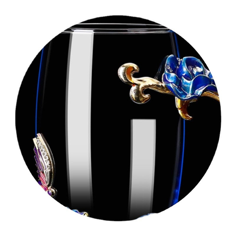 Wholesale Heat-resistant Glass Enamel Water Cup