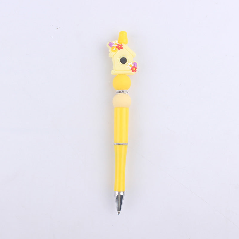 Wholesale Cartoon Greenhouse Silicone DIY Bead Pen