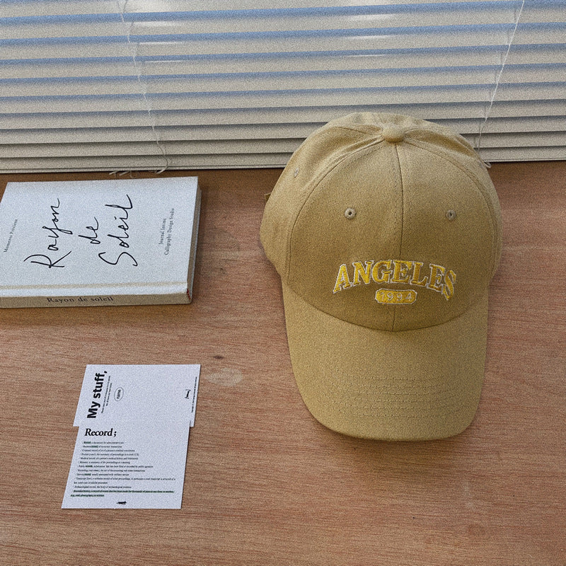 Wholesale Simple Embroidery Letters Cotton Baseball Cap