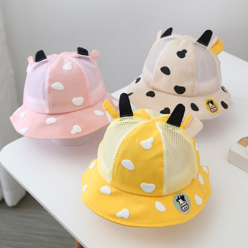 Wholesale Summer Cotton Children's Sunscreen Fisherman Hats