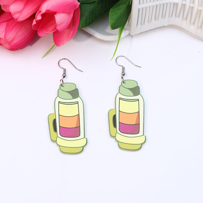 Wholesale Teacher's Day Acrylic Earrings