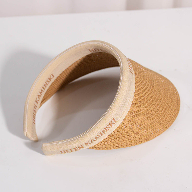 Wholesale Topless Sunscreen Straw Caps