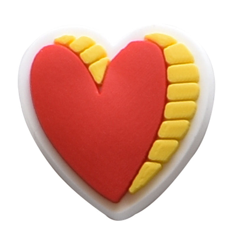 Al por mayor 100 PCS PVC Cartoon Colorfle Diy Shoe Hebilla