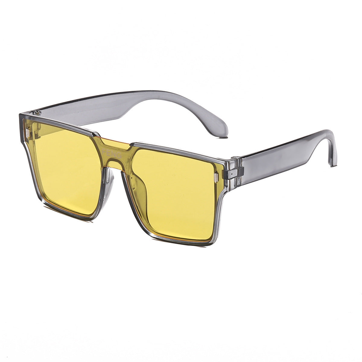 Wholesale PC Large Frame UV Resistant Integrated Sunglasses