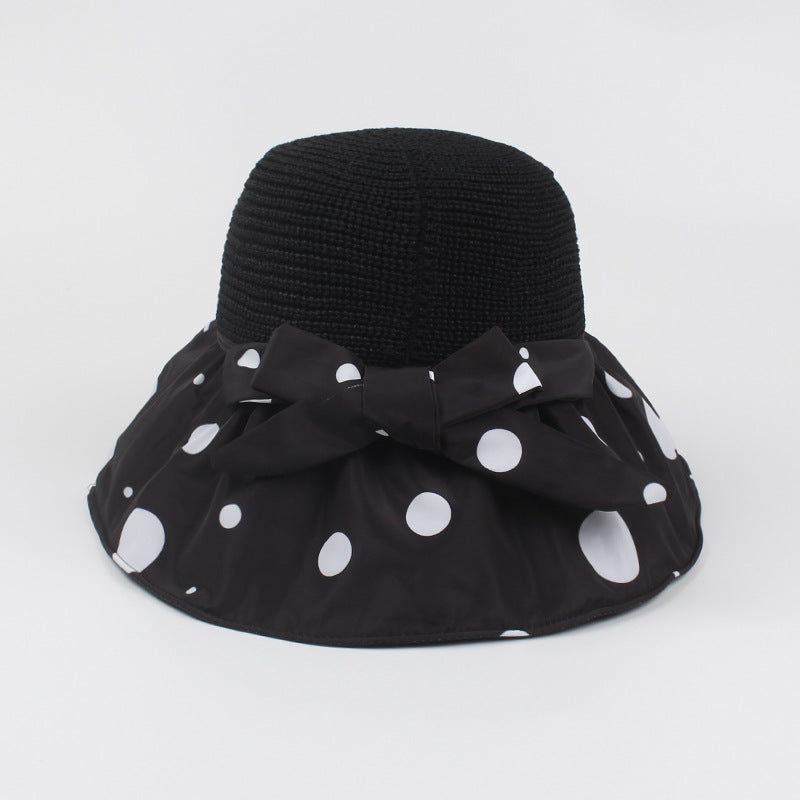 Wholesale Polyester UV Protection Bow Bucket Hat