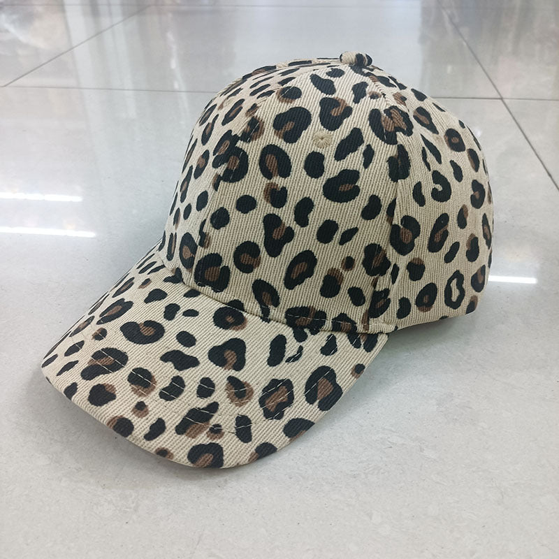 Wholesale Cotton Leopard Baseball Cap