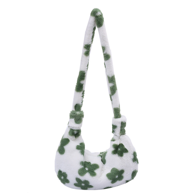 Venta al por mayor Bolso De Hombro De La PU De La Felpa