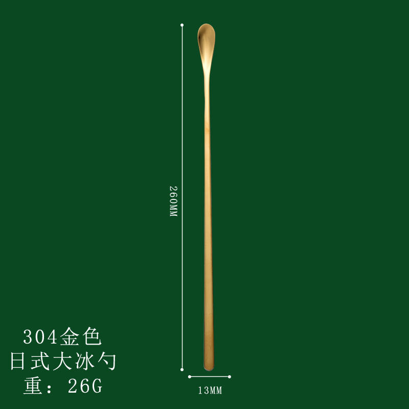 Wholesale Long Handle Stainless Steel Mixing Spoon