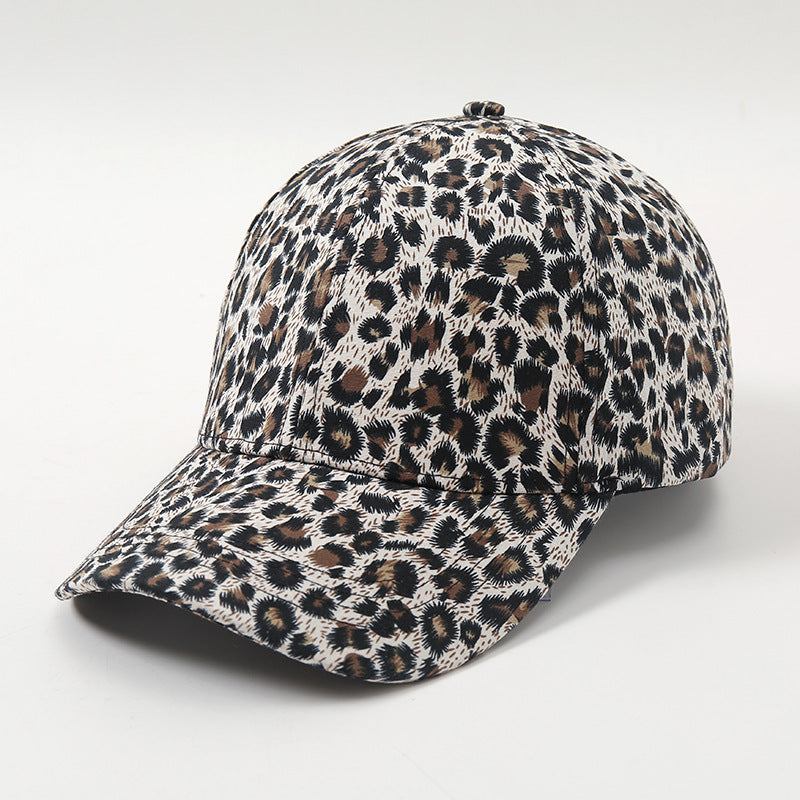 Wholesale Polyester Fiber All-match Leopard Point Bucket Hat