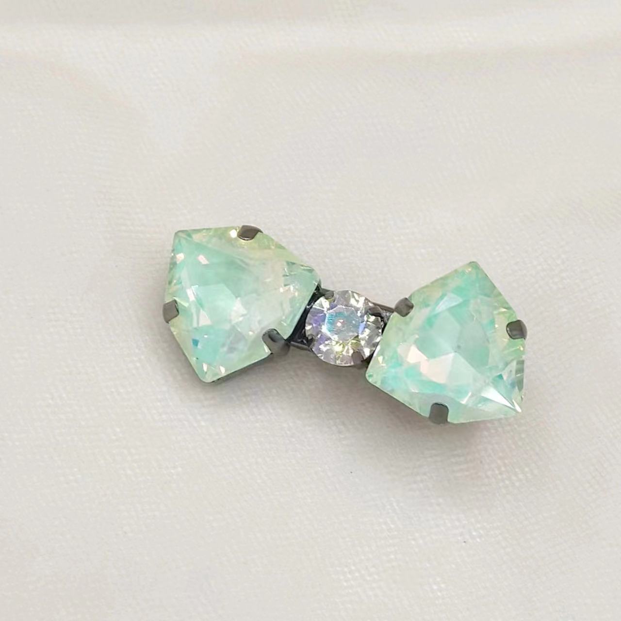Wholesale Bow Crystal Hair Clips