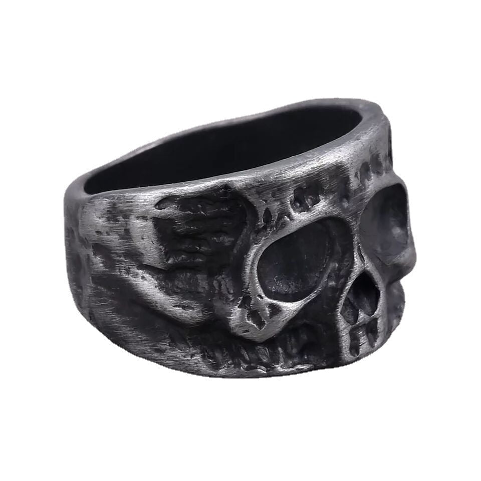 Wholesale Vintage Goth Theme Skull Alloy Rings