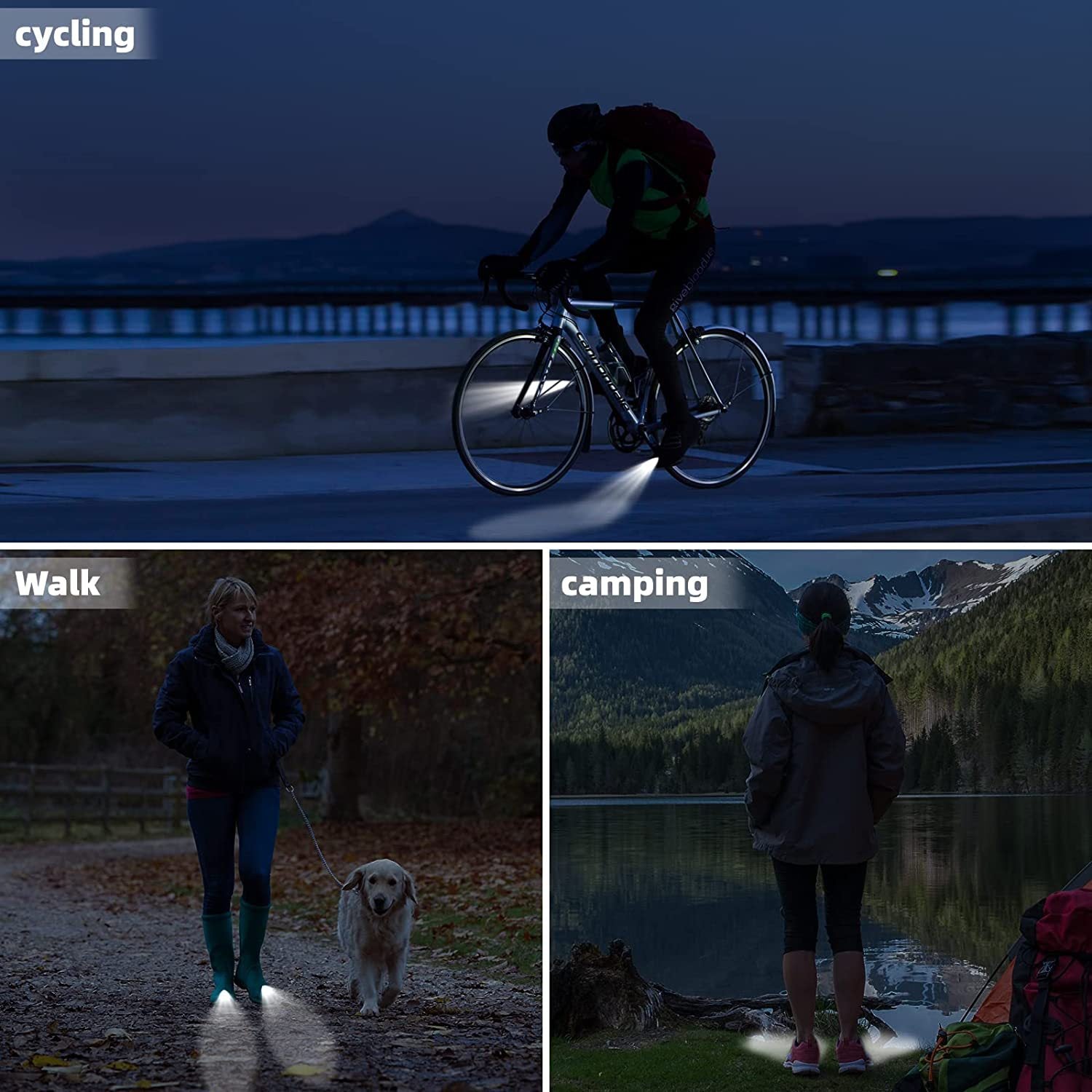 Wholesale 10PCS Aluminum Alloy Clog Shoe Lights