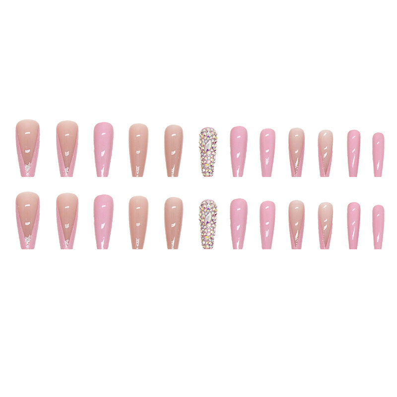 Wholesale 24-piece Box Full of Resin Nail Stickers