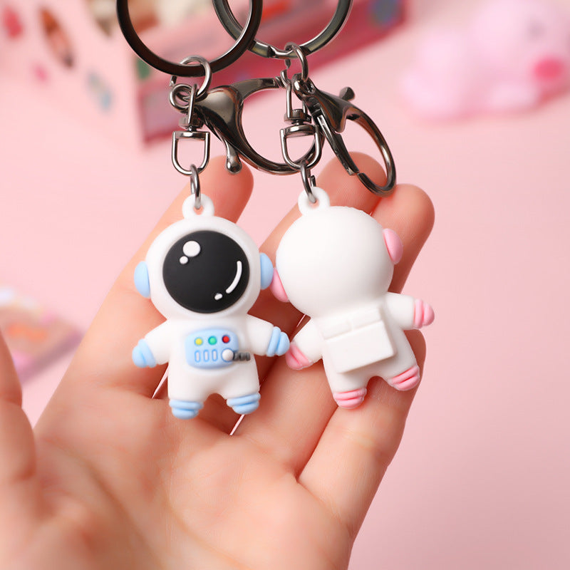Wholesale Silicone Cartoon  Astronaut Creative Keychain