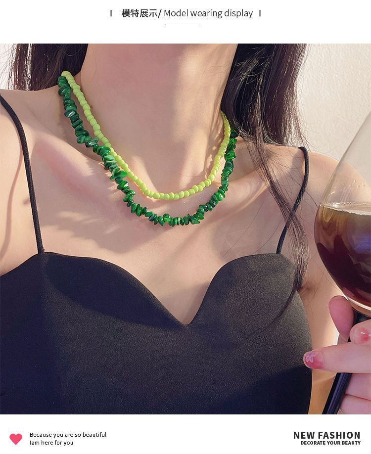 Wholesale Pearl Stacked Clavicle Necklaces