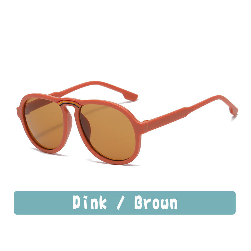 Venta al por mayor Gafas de sol para niños Rainbow AC