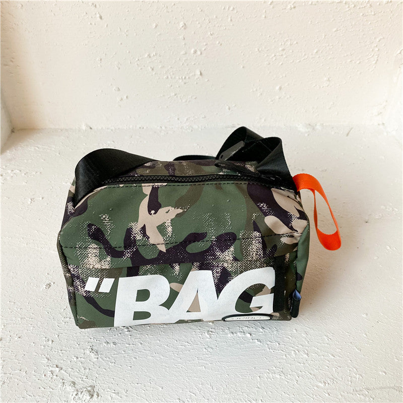 Wholesale One Shoulder Messenger Polyester Kids Bag