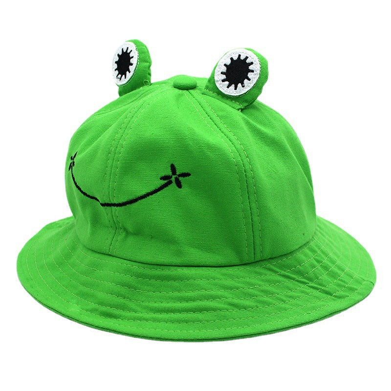 Wholesale Cotton Polyester Frog Embroidery Fisherman Hat