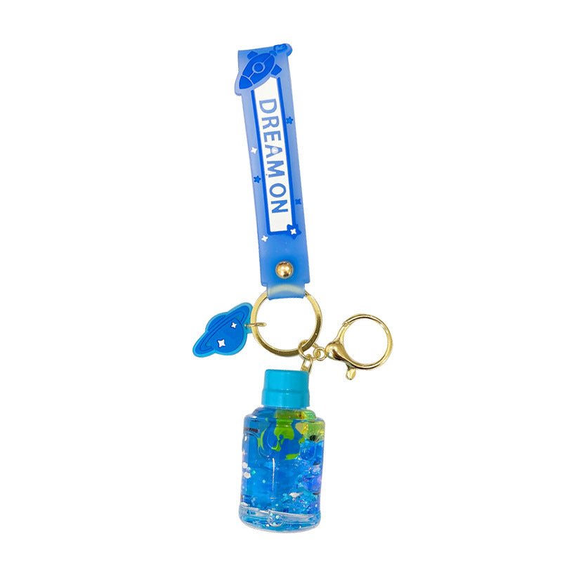 Luminoso acrílico al por mayor en aceite Earth Botella de botella flotante