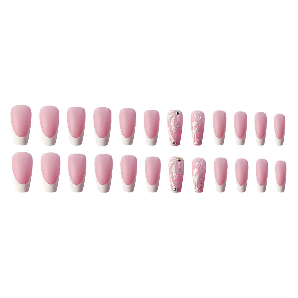 Parche De Uñas De Pétalo De Brillo Francés al por mayor