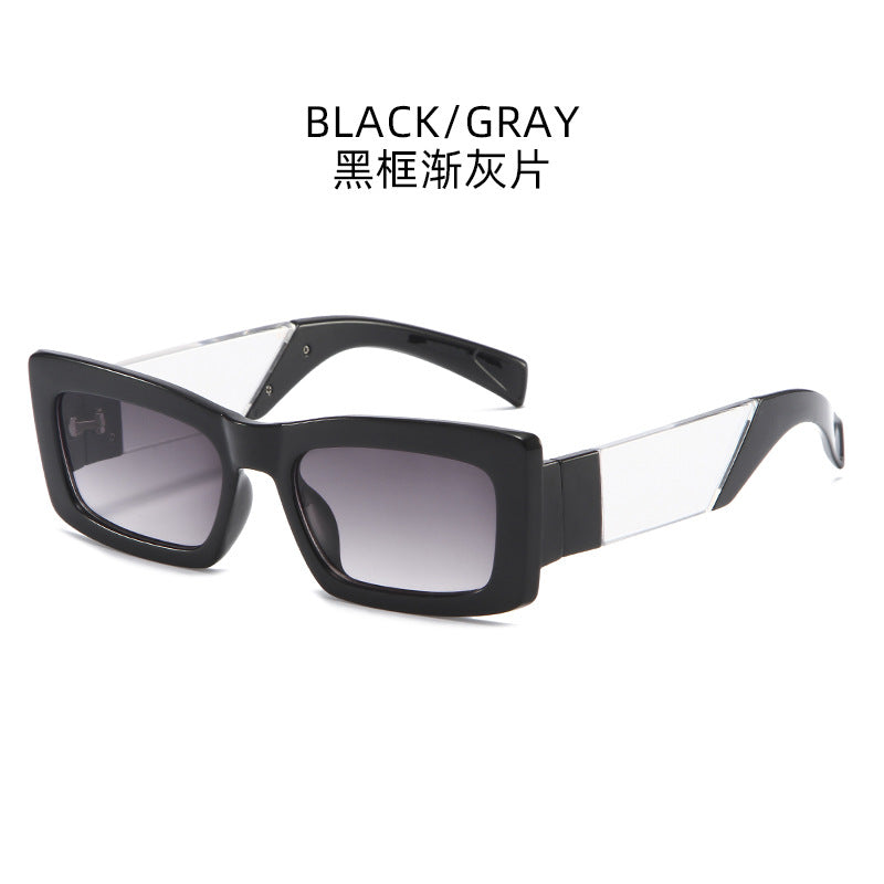 Wholesale PC Small Square Frame Color Matching Frame Sunglasses