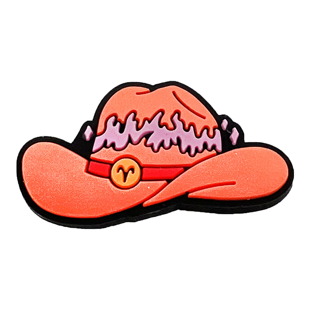 Wholesale 10PCS  Pvc Denim Girl Series Hole Shoes Decoration