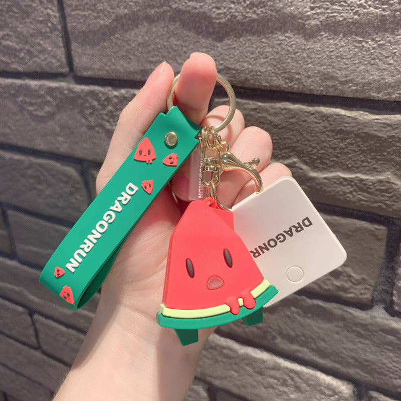 Wholesale Silicone Creative Key Chains for Fruits