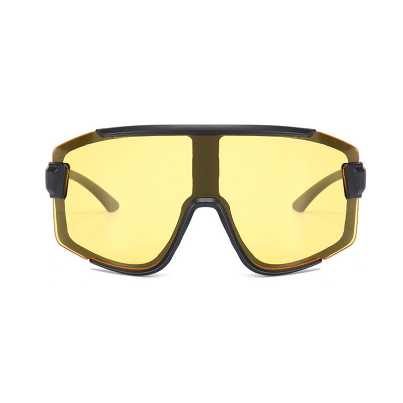 Wholesale Big Frame Colorful Riding Men's and Women's Same Sunglasses
