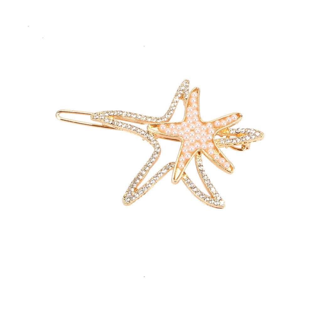 Wholesale Bohemian Pearl Hair Clips